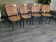 Set of 8 chairs no. 811 after Hoffmann, 1990s