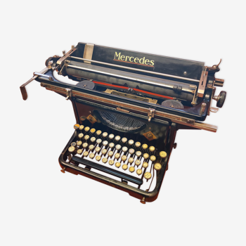 Machine à écrire Mercedes Zehlla-Mehlis de 1930