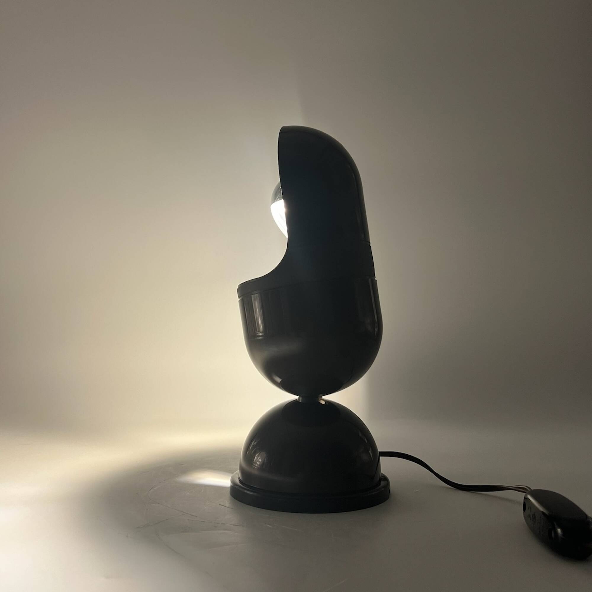 Gamma Lux UFO Desk or Wall Lamp - Space Age Design Crafted in Italy 1970s