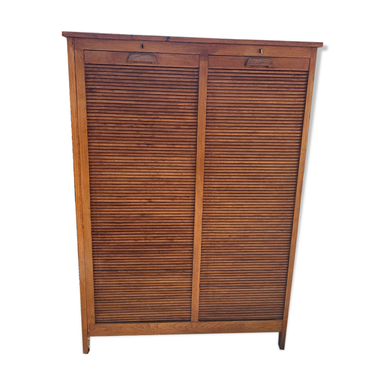 Double curtain binder