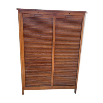Double curtain binder