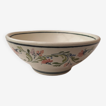 Ceramic cup, floral decoration