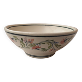 Ceramic cup, floral decoration