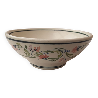 Ceramic cup, floral decoration