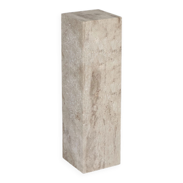 Travertine stele