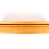 Wall console in solid wood, Switzerland 1940s