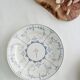 Set of 2 Boch soup plates, Copenhagen decor