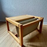 Iconic set of 2 safari armchairs by karin mobring and their coffee table – vintage ikea design in solid pine, vintage