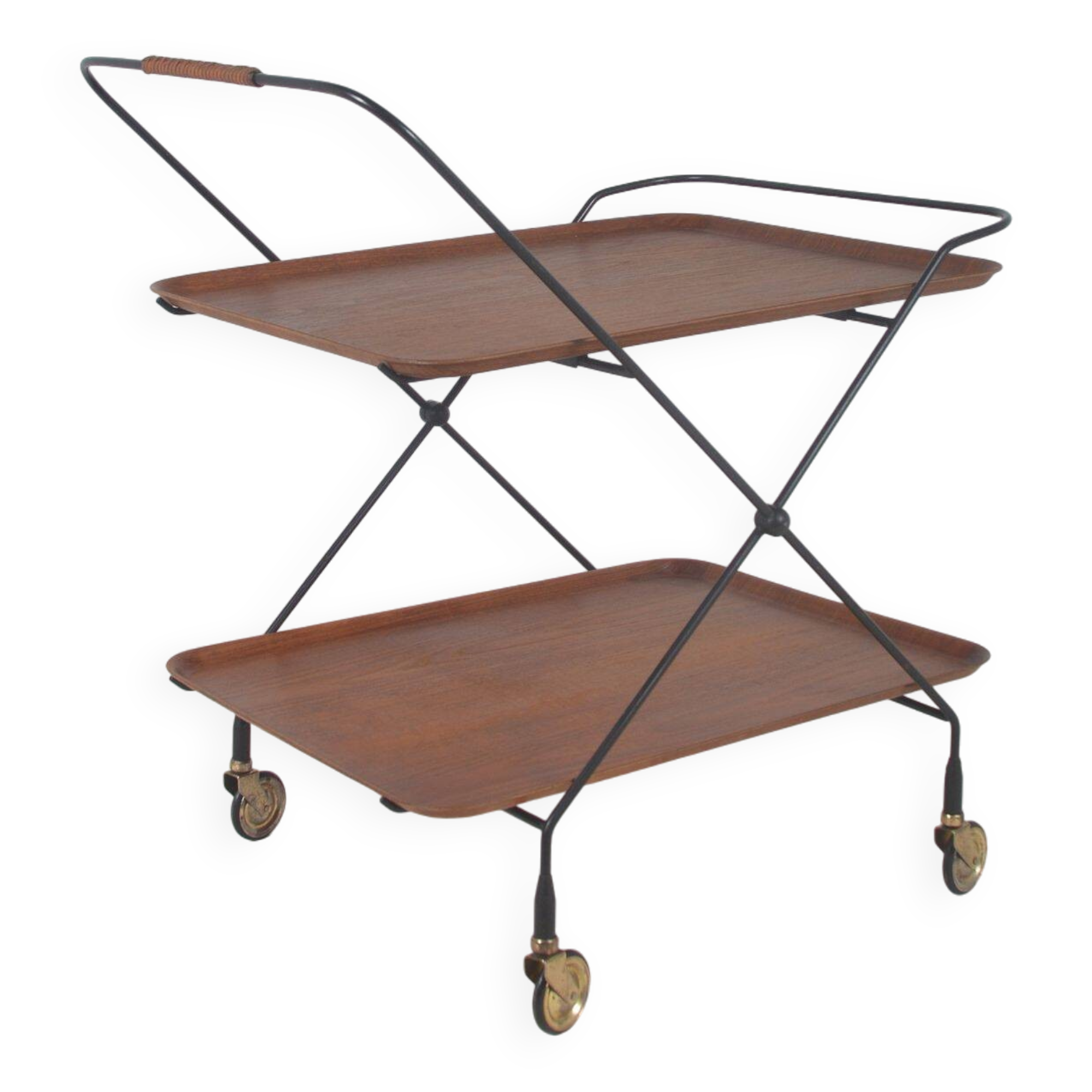 Swedish trolley designed by Paul Nagel for Jie Gantofta, 1960s