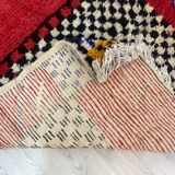 Handmade Moroccan Berber carpet 247 x 200 CM
