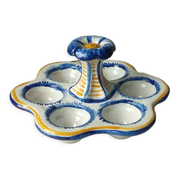 Quimper faience egg cup