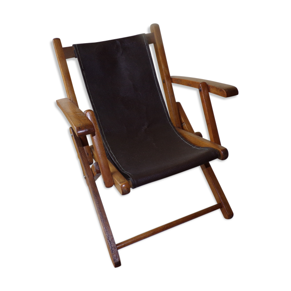 Fauteuil pliant en bois pour enfant
