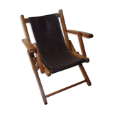 Folding wooden toddler armchair