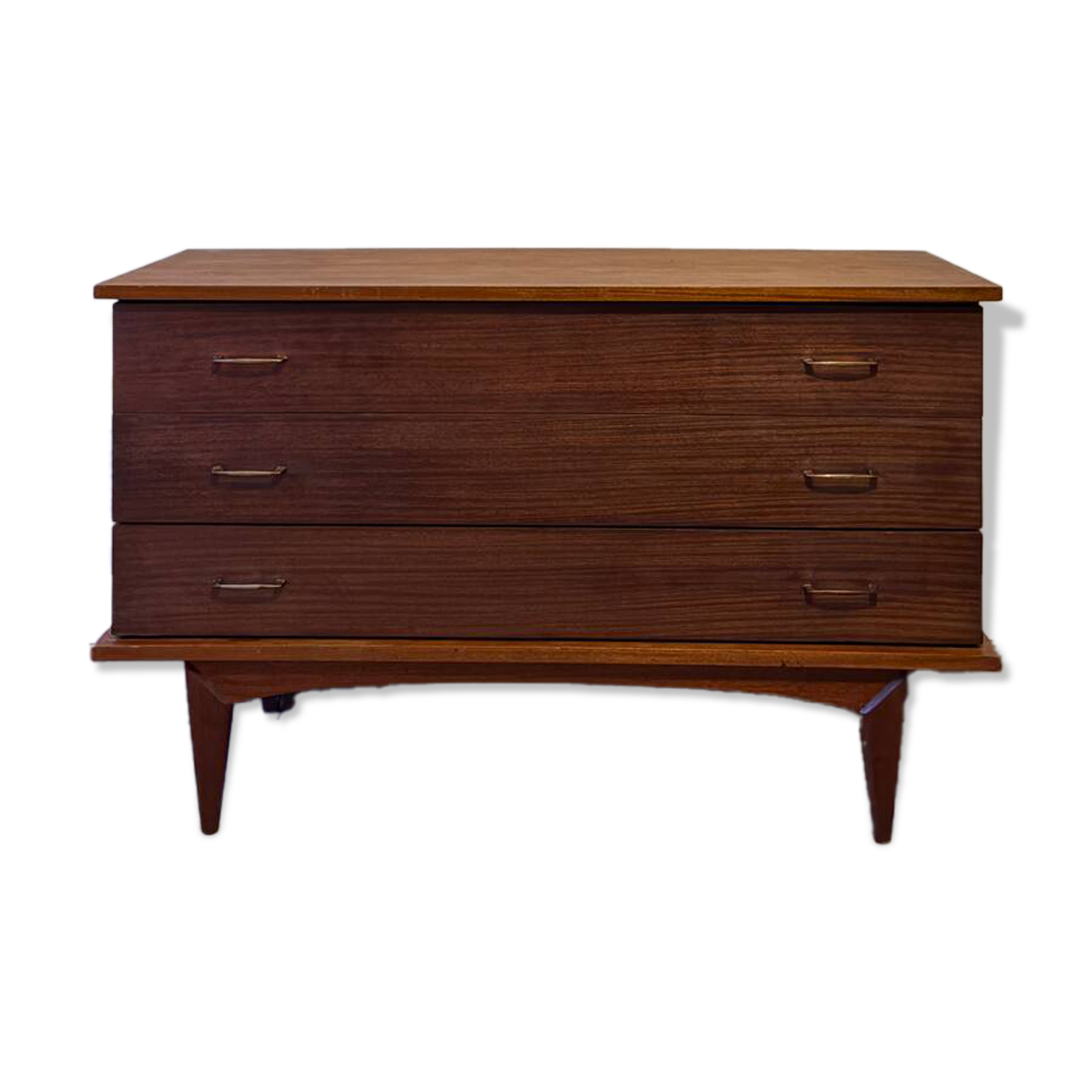 Long vintage teak sideboard