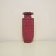 vintage red Prisma West Germany vase Scheurich