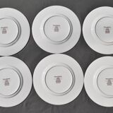 6 dessert plates Villeroy & Boch basket model