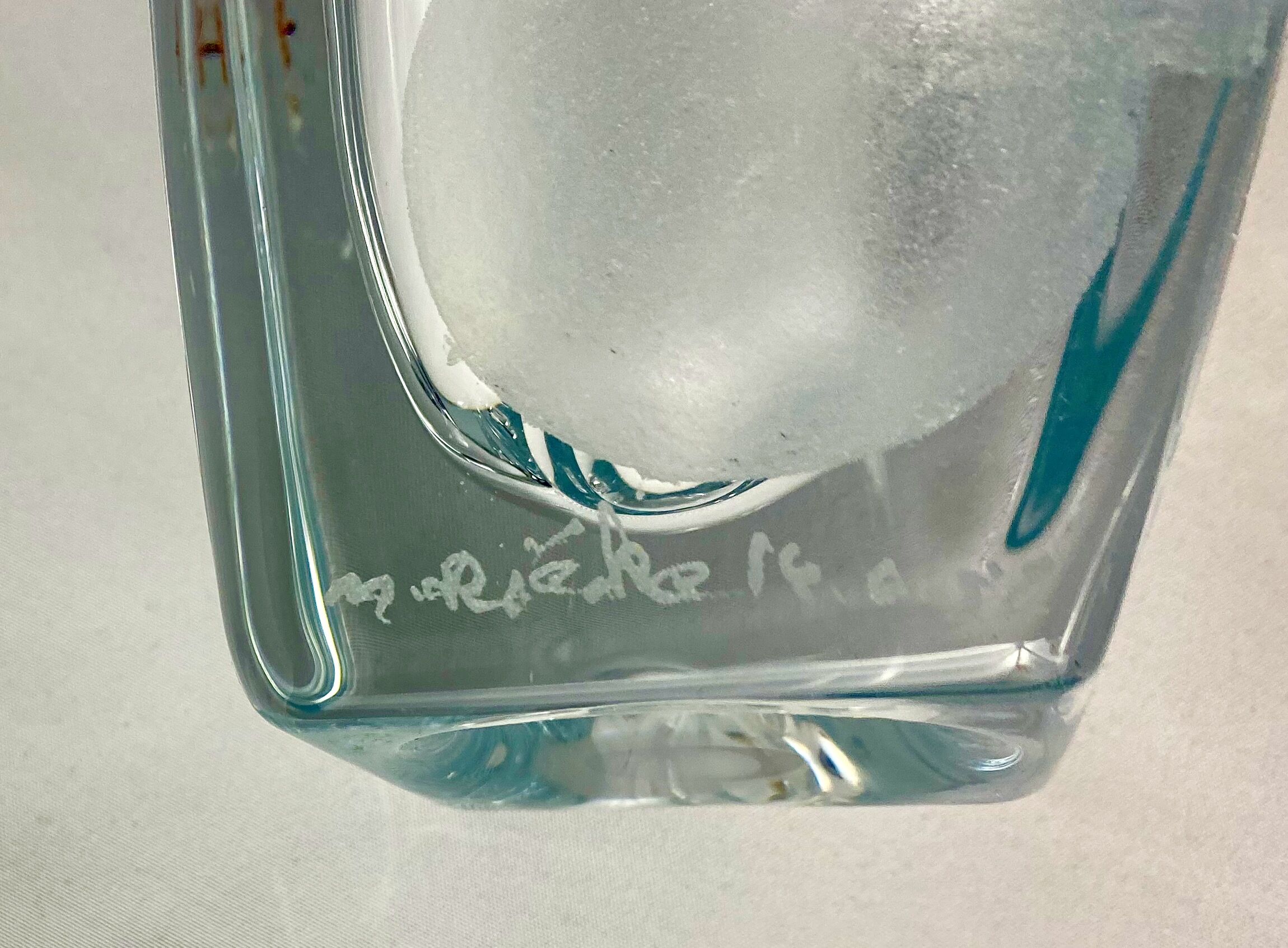 Magnifique vase signe de Adolphe Rieke