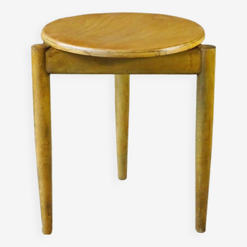 DANOIS stool in light beech - 1960 -