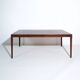 Large vintage Scandinavian coffee table in rosewood from the mid-century.