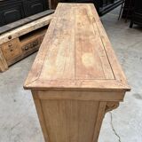 Early 20th century counter in solid oak