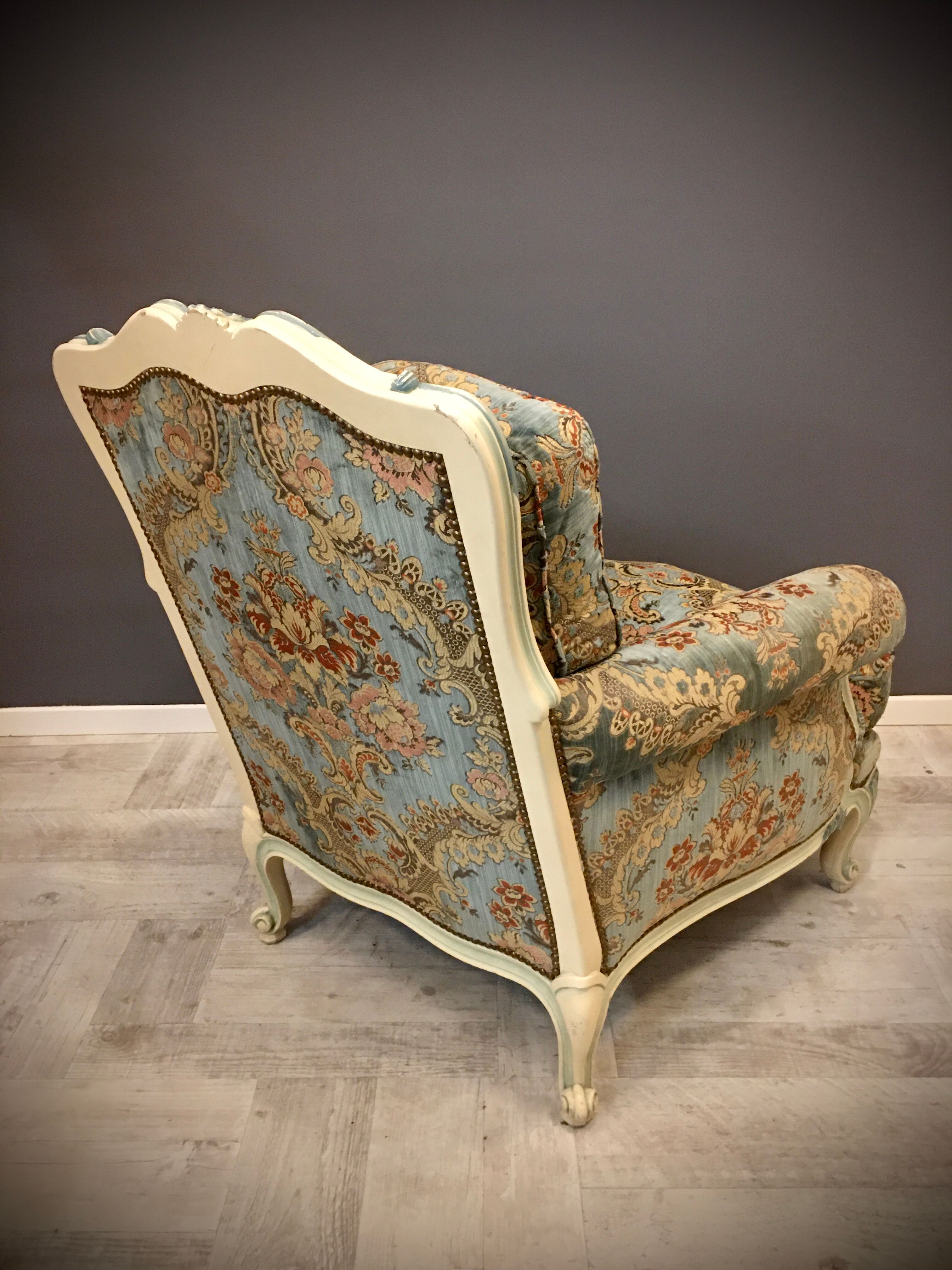 Baroque style armchair