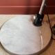 Lampadaire pied marbre