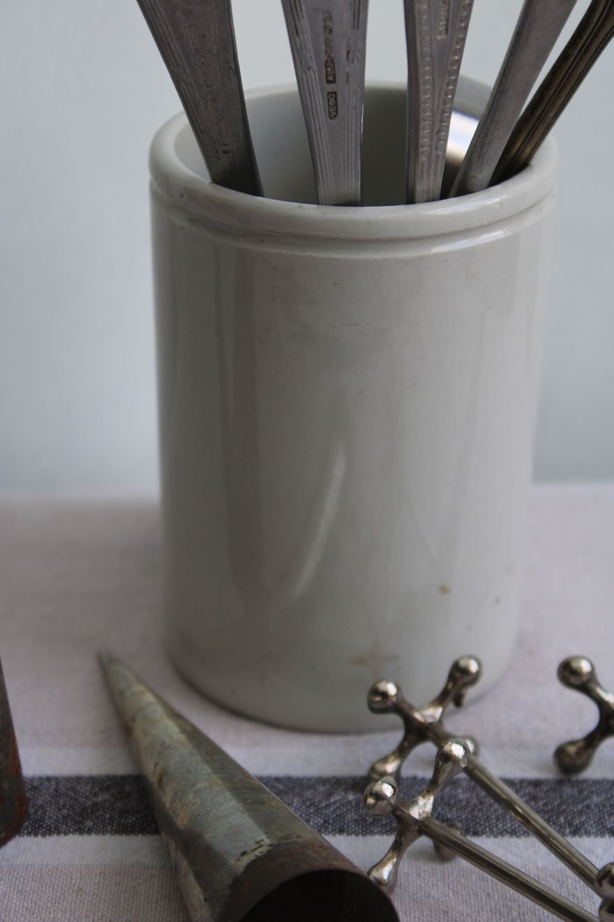 Old ceramic marmalade pot
