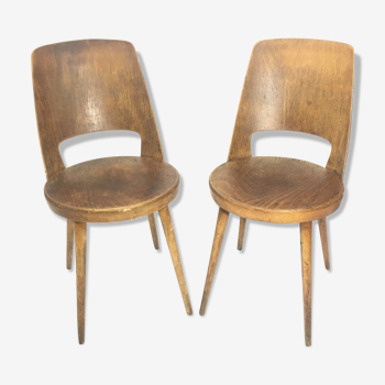 Pair of Baumann Mondor vintage  chairs