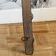 Wall mounted wooden coat rack turned