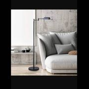 Mid centuri pharmacist floor lamp