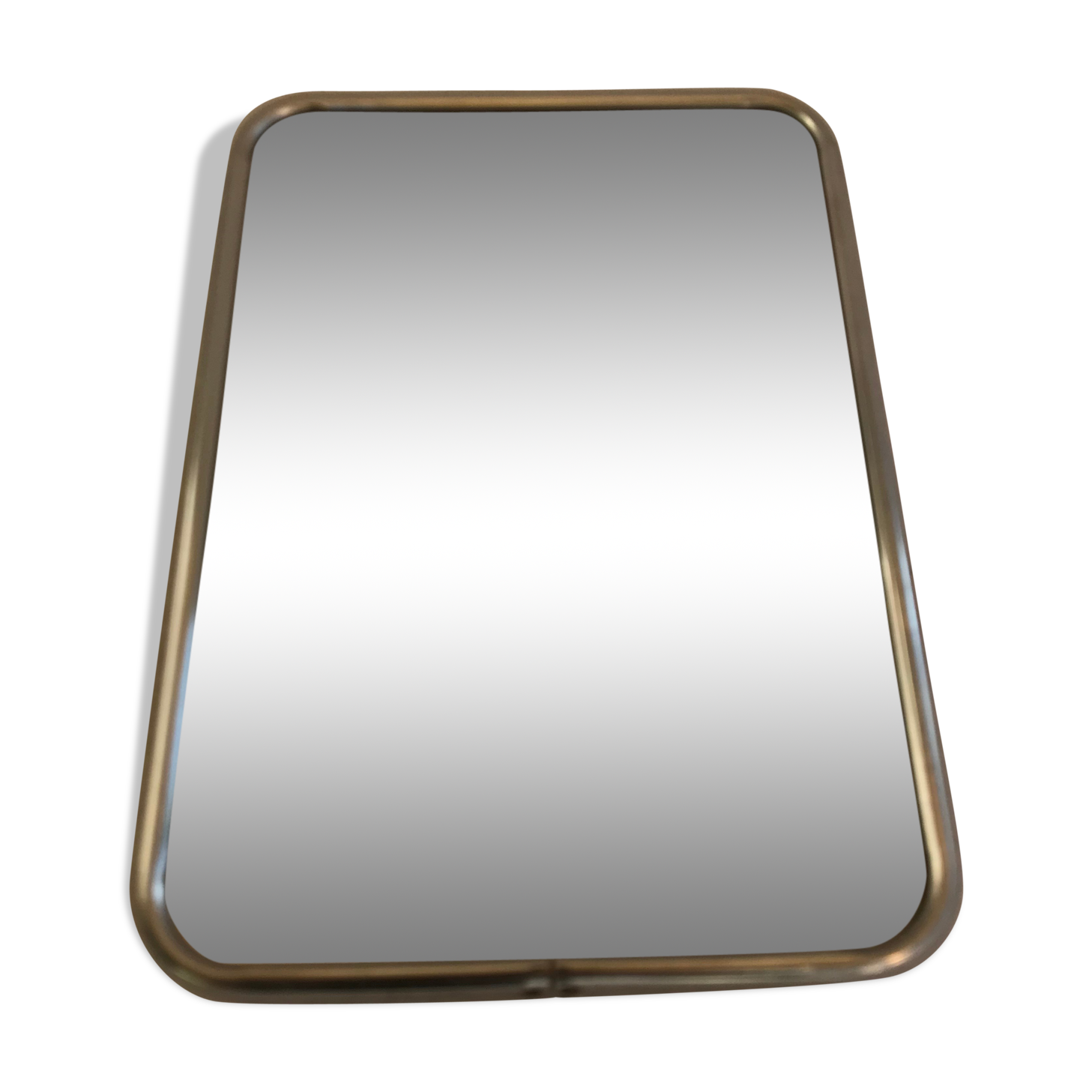 Former mirror barbier contour alu and tripod 14x20cm