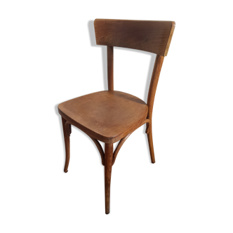 Bistro chair in light wood