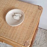 Vintage rattan chest of drawers circa 1970s