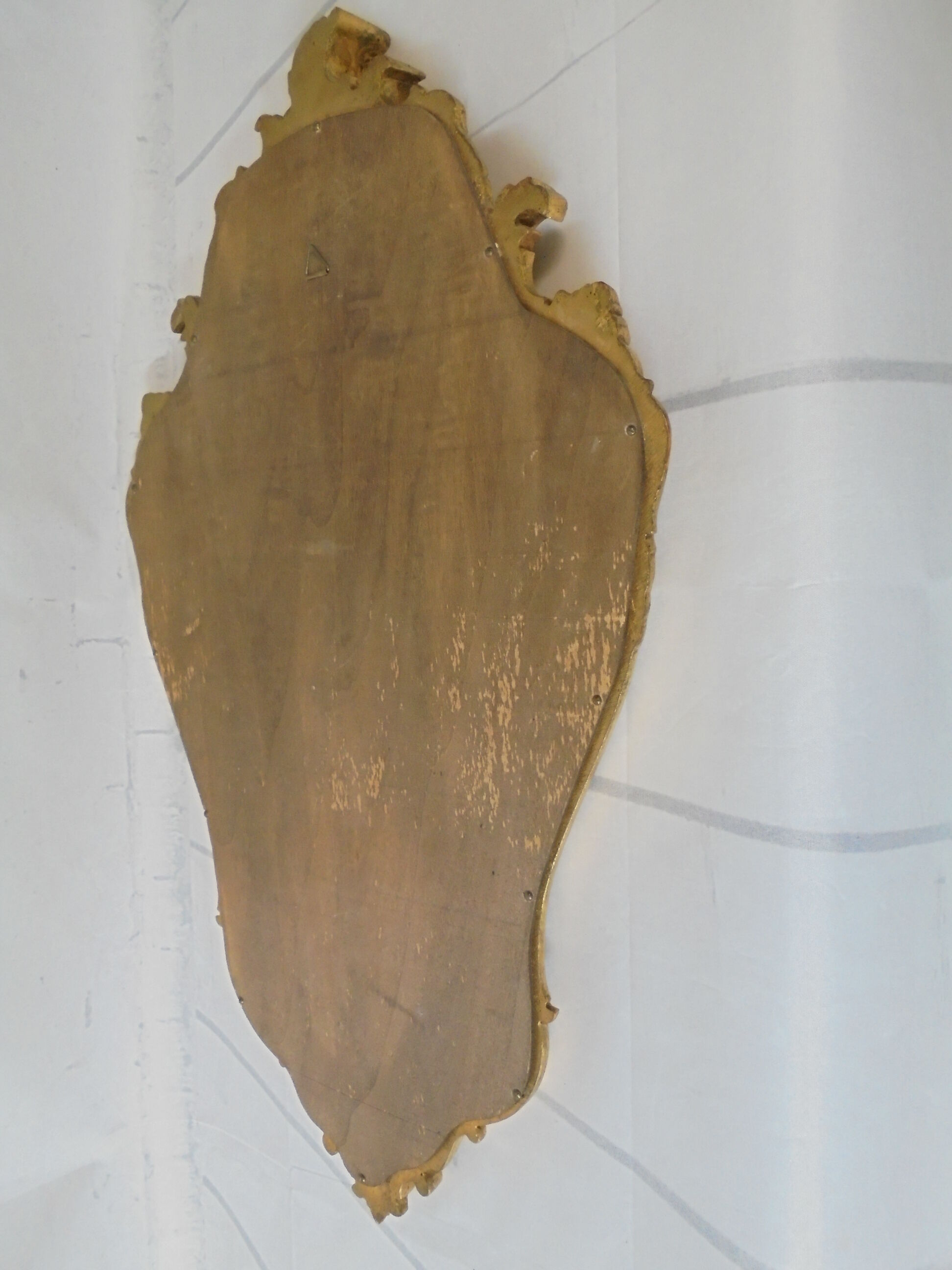 42 x 69 cm wooden mirror