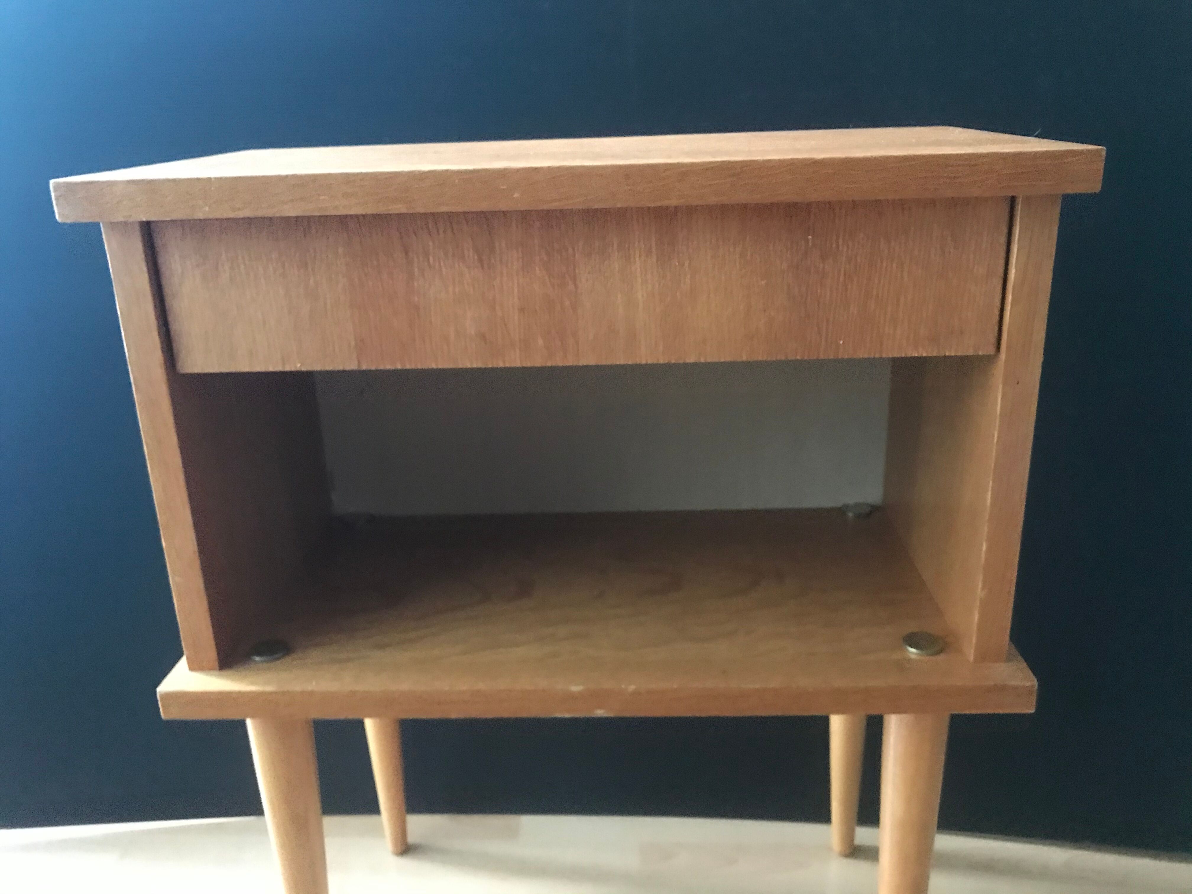 Vintage bedside table