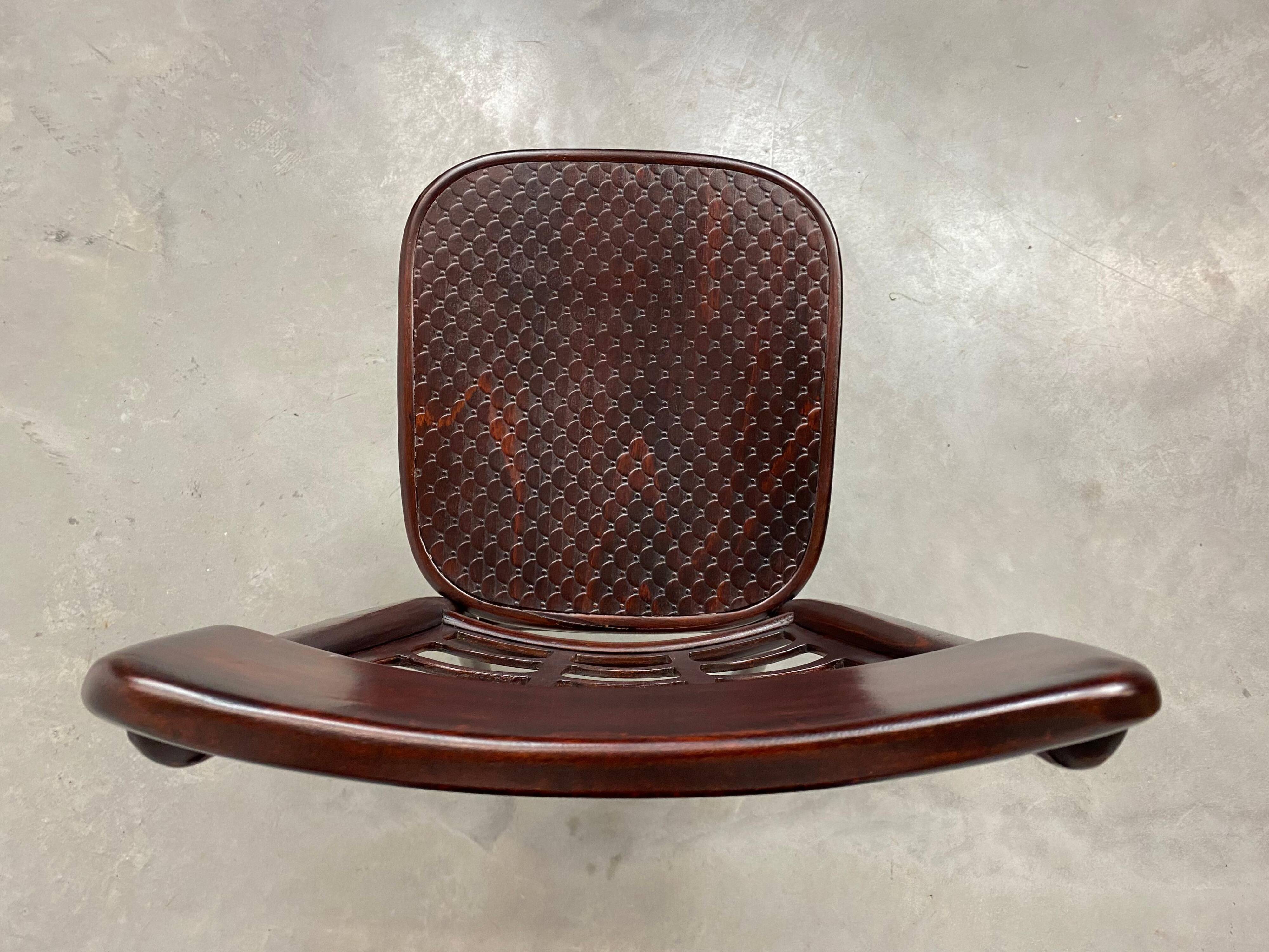 Beehive dining chairs by Josef Hoffmann