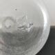Grande carafe, bouteille vintage en verre soufflé artisanal