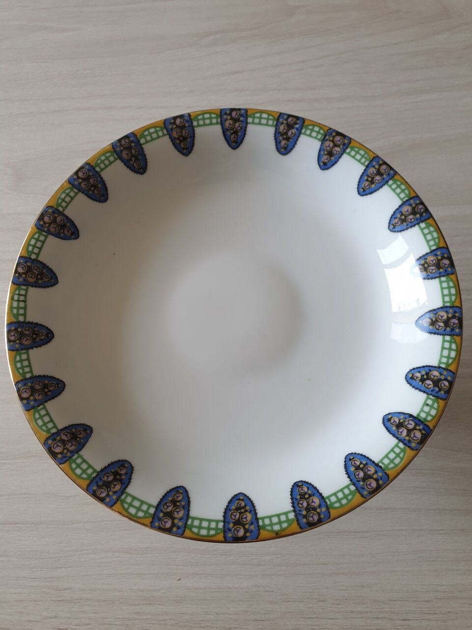 Antique porcelain compotier