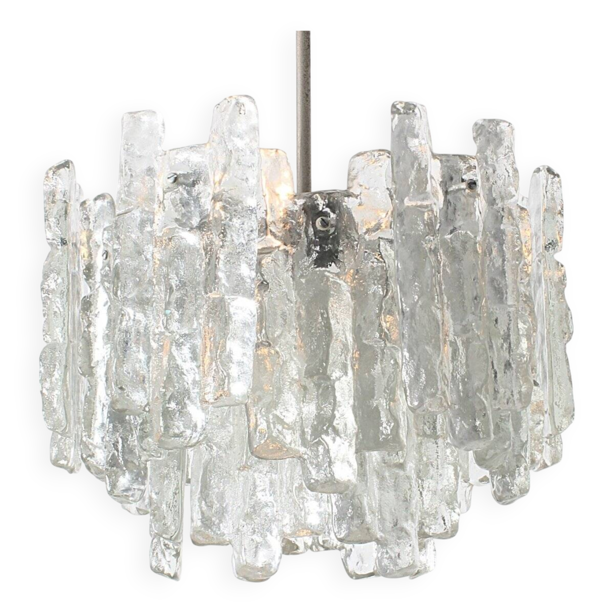 Soria chandelier by J. T. Kalmar for Kalmar Franken KG, 1970s