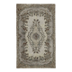 Overdyed Wool Vintage Handmade Carved Rug 183 cm x 293 cm