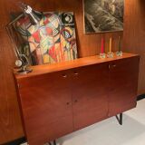 Teak sideboard from around 1960, designed by Pierre Guariche.