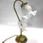 1980s swan neck table lamp