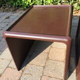 3 tables gigognes de Peter Ghyczy pour Horn Collection 1970