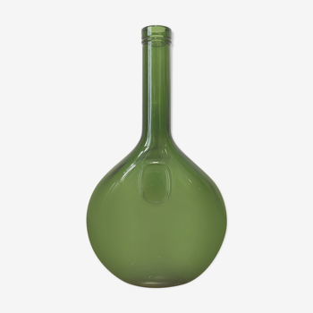 Carafe glass - olive green