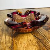 Murano glass ashtray attributed to Alessendro Mandruzzato 1970