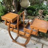 Art Deco sewing basket