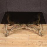 Table basse en bois laqué, années 1960