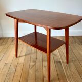 Table console in beech wood 50s