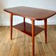 Table console en bois de hêtre années 50