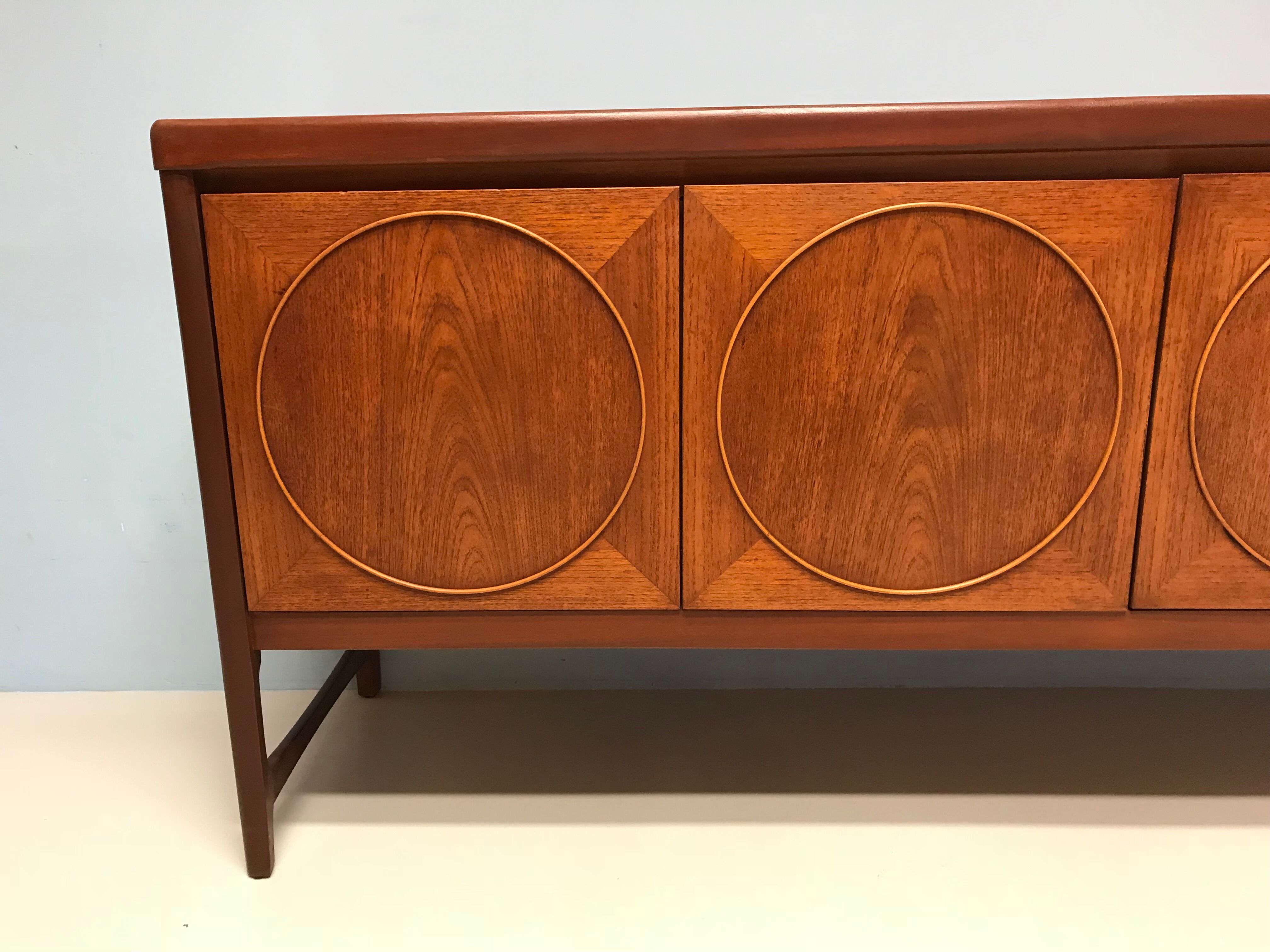 Vintage Nathan Circle sideboard